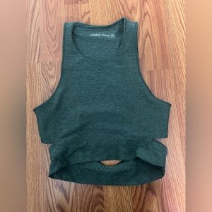 Outdoor Voices Slashback Crop Top - XS